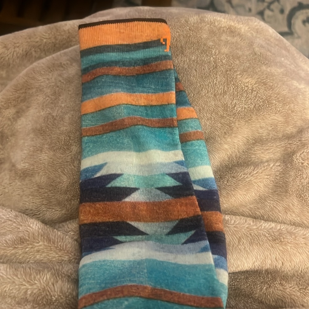 NWT | Smartwool | Ski Socks | Large | Multicolor Stripes - Picture 2 of 2